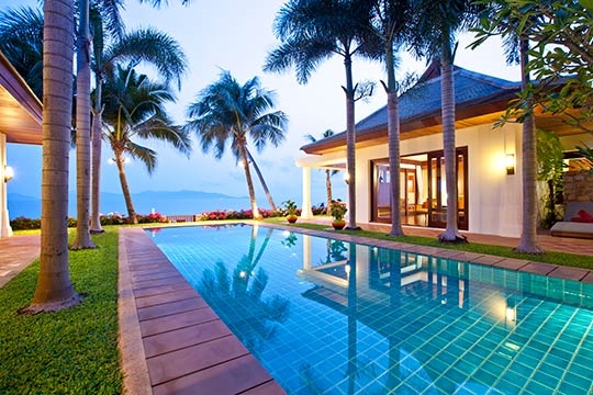 Pool and Beach View